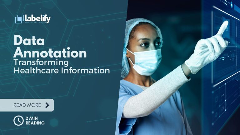 Data Annotation In Healthcare